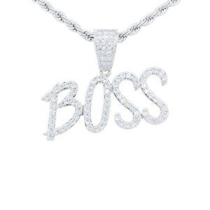 Women's Jewelry 14k Boss Pendant / Gifts for Her